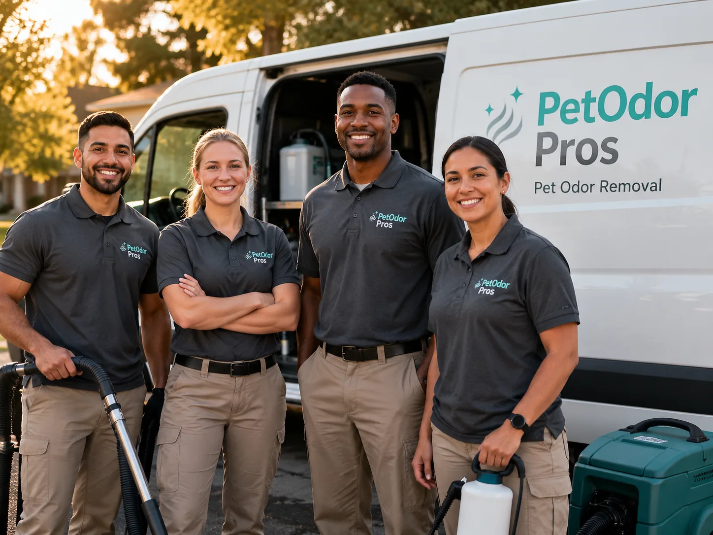 Pet Odor Removal team serving Dublin, PA